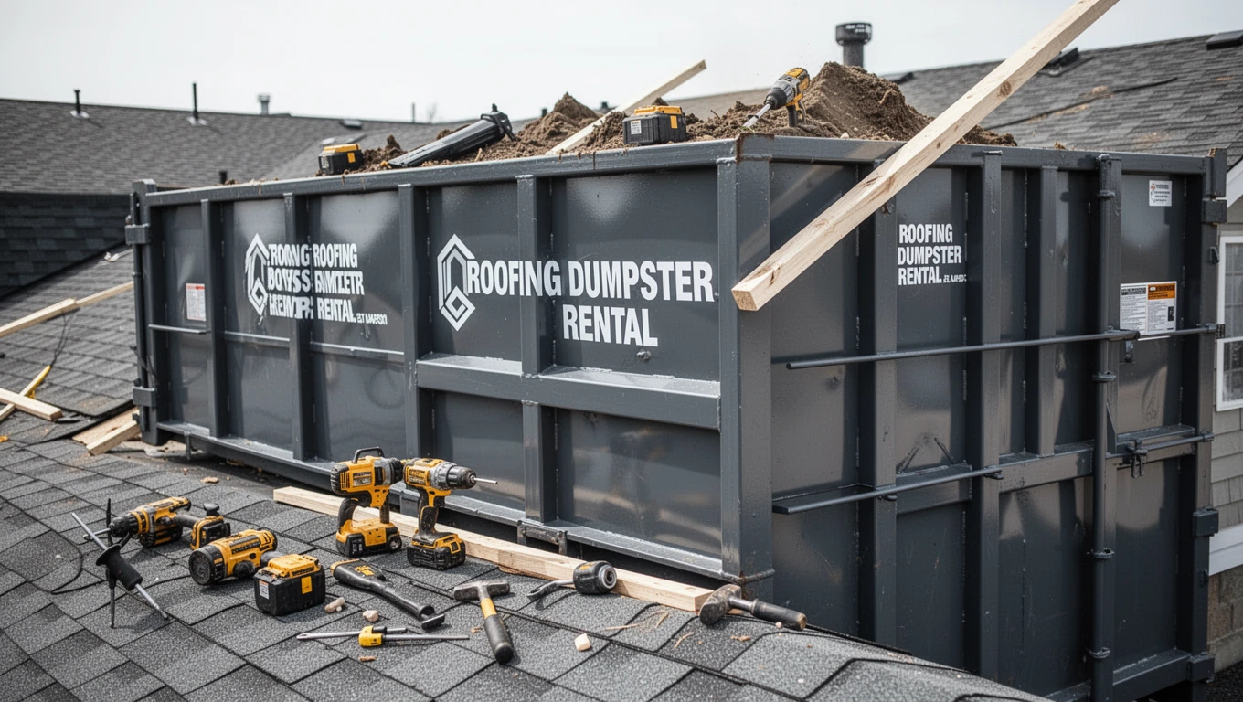 Roofing Dumpster Rental