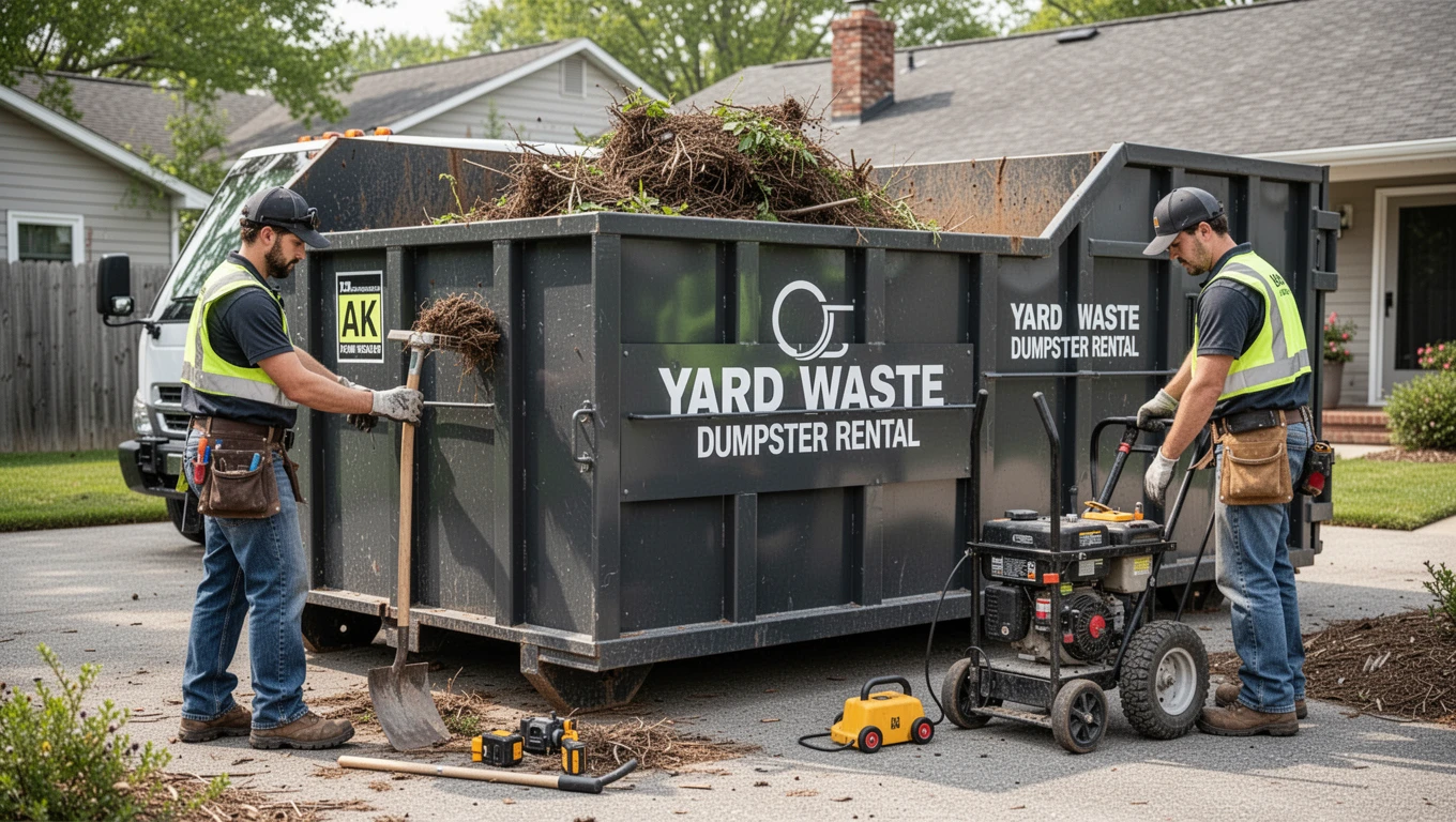 Yard Waste Dumpster Rental