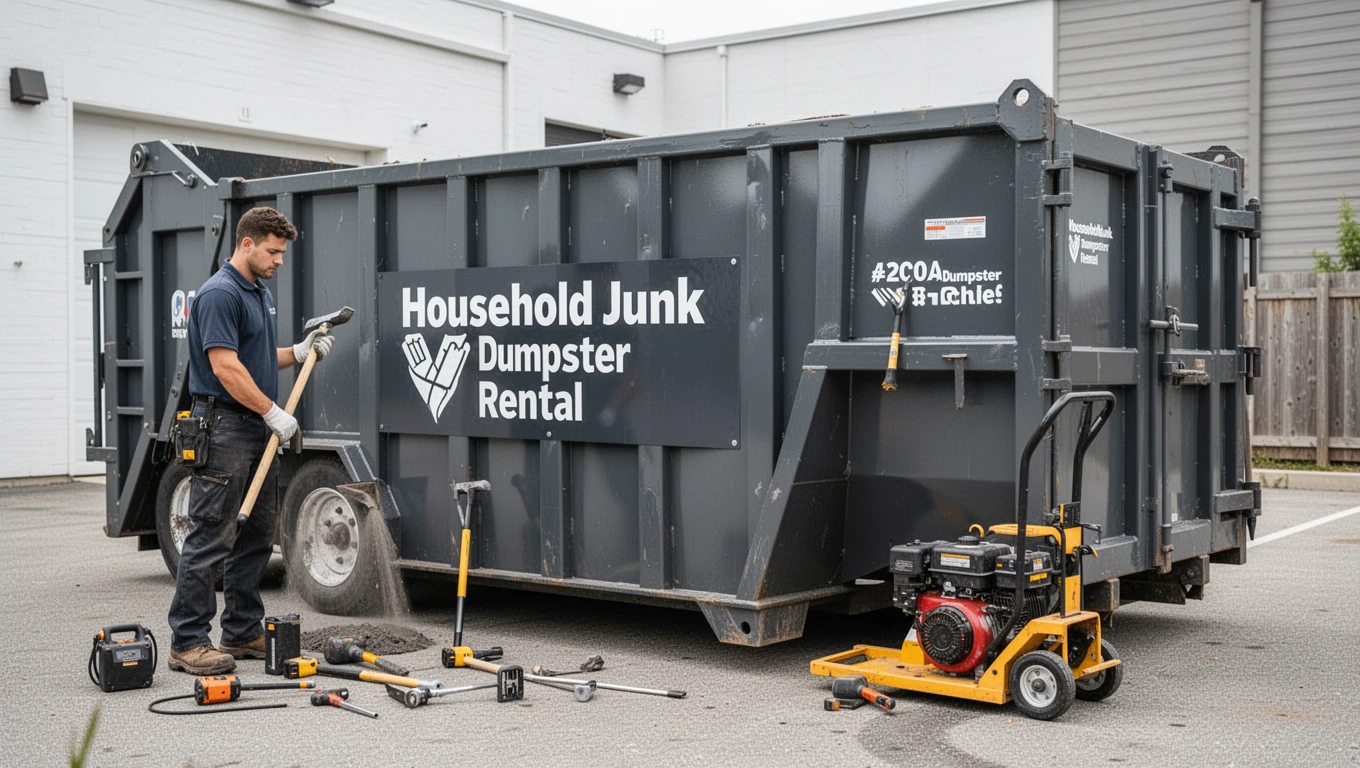 Household Junk Dumpster Rental